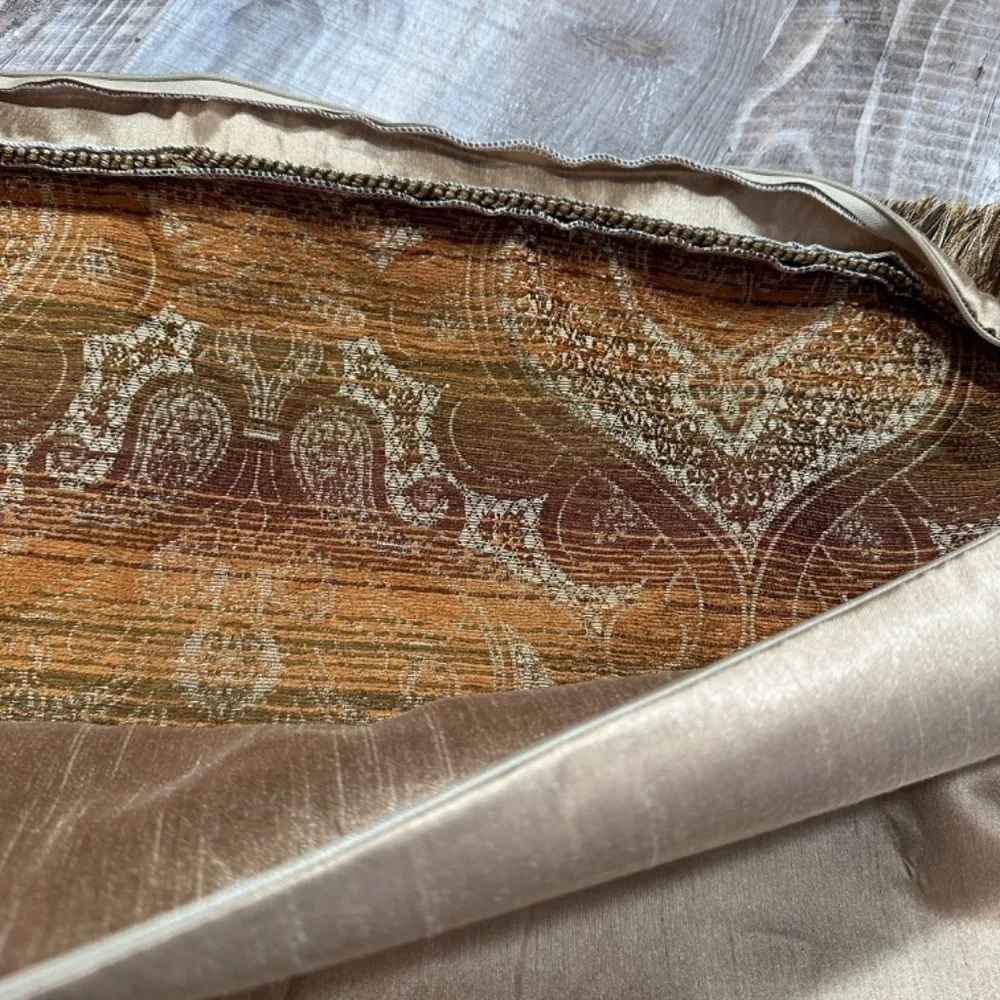 Dian Austin Couture Home Brocade 2 Pillow Shams 34